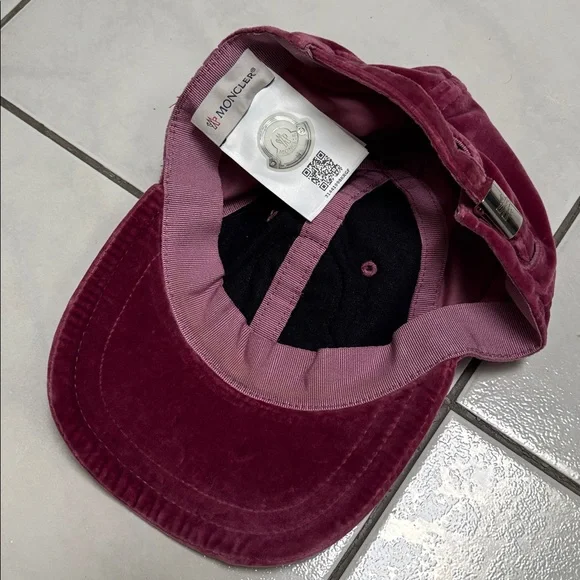 Moncler velvet hat - Picture 3 of 7